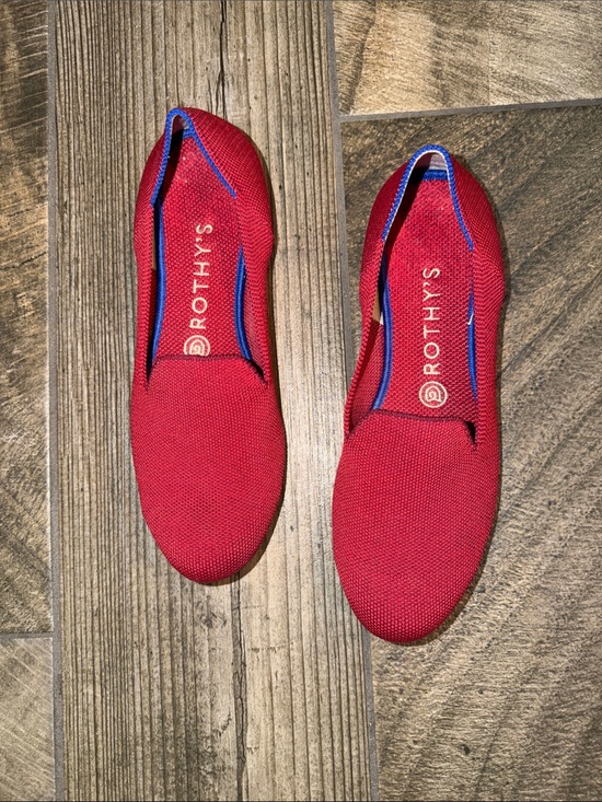 Rothy's Shoes - Rothy's Red Slip-On Knit Flats